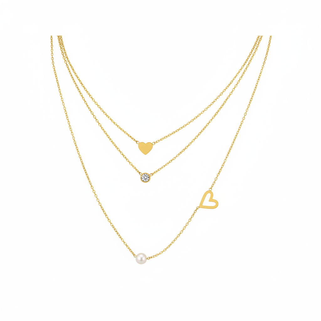 Corrected product shot - three layers only