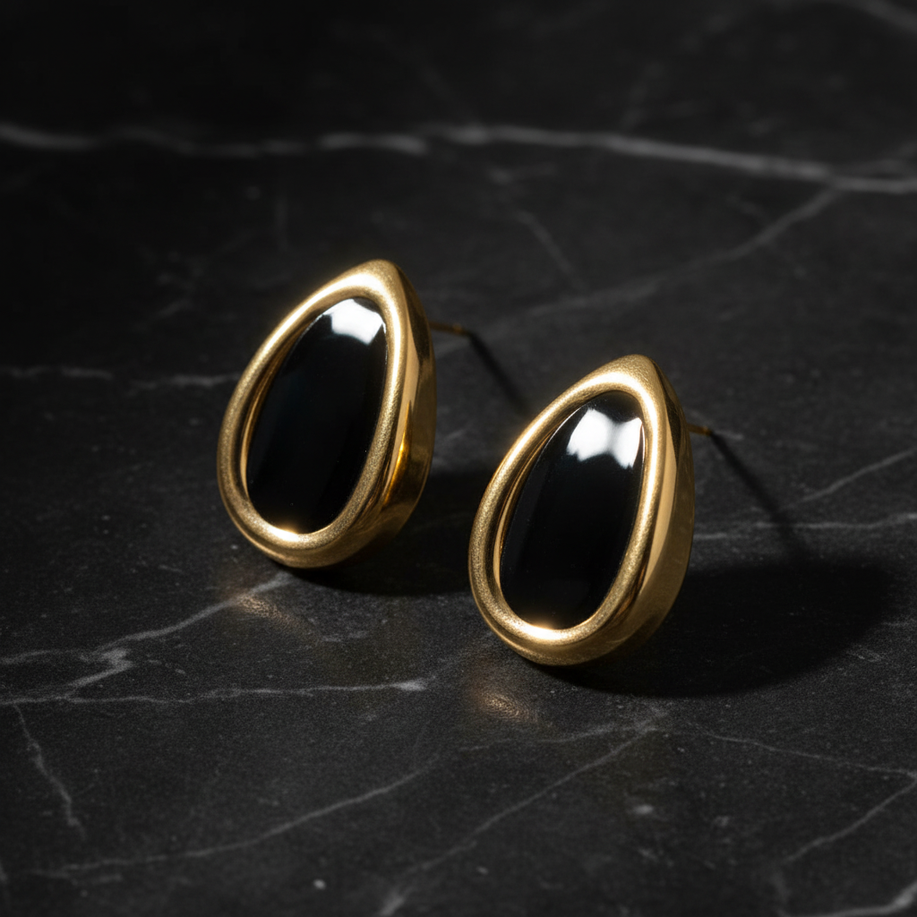 Dark marble showcase