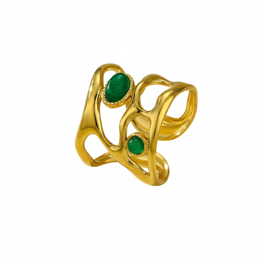Emerald Green Ring