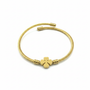 Gold Clover Bracelet Product Shot