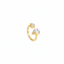 Gold ring product shot