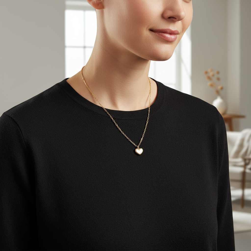 Indoor short necklace