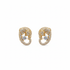 Leopard Panther Earrings Square Product Shot