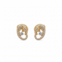 Leopard Panther Earrings Square Product Shot
