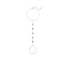 Finger Bracelet Colour Zircon Adjustable  (GOLD)