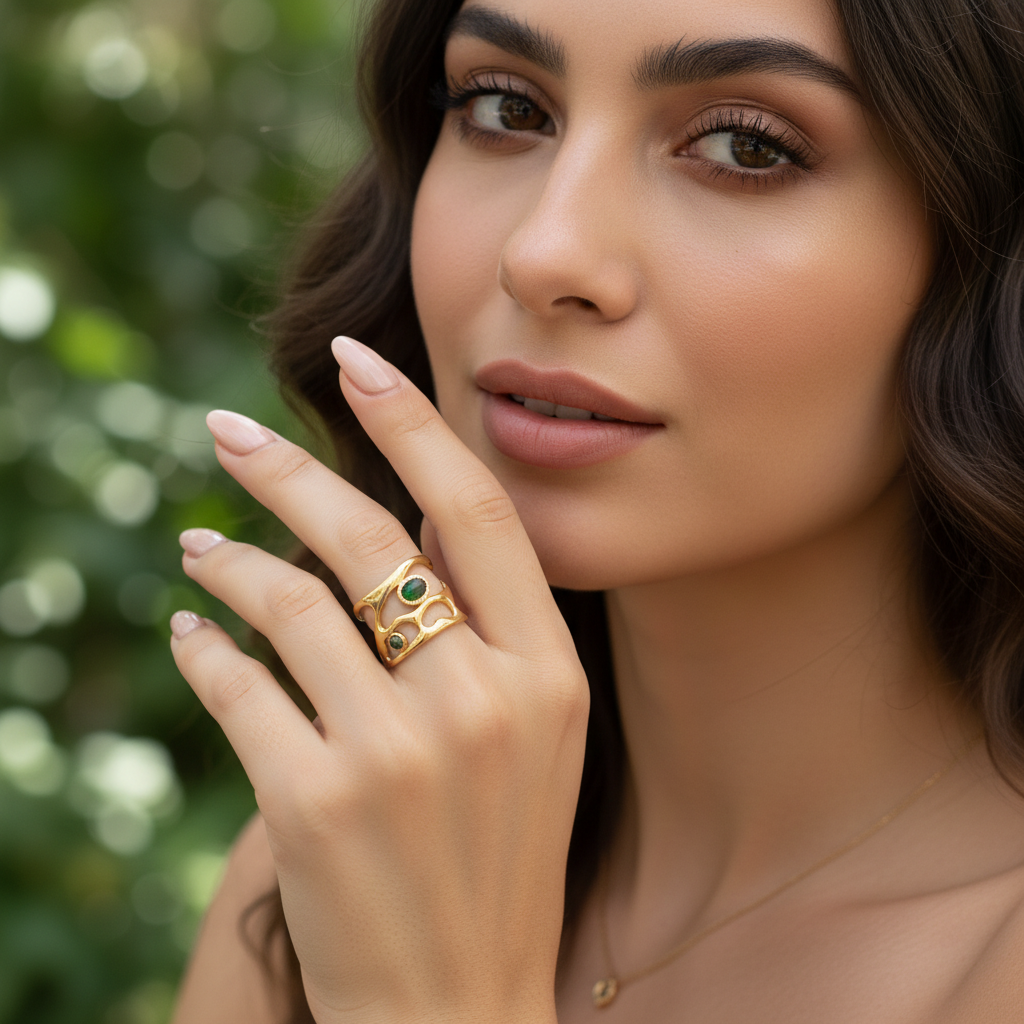 Nature shot with single ring