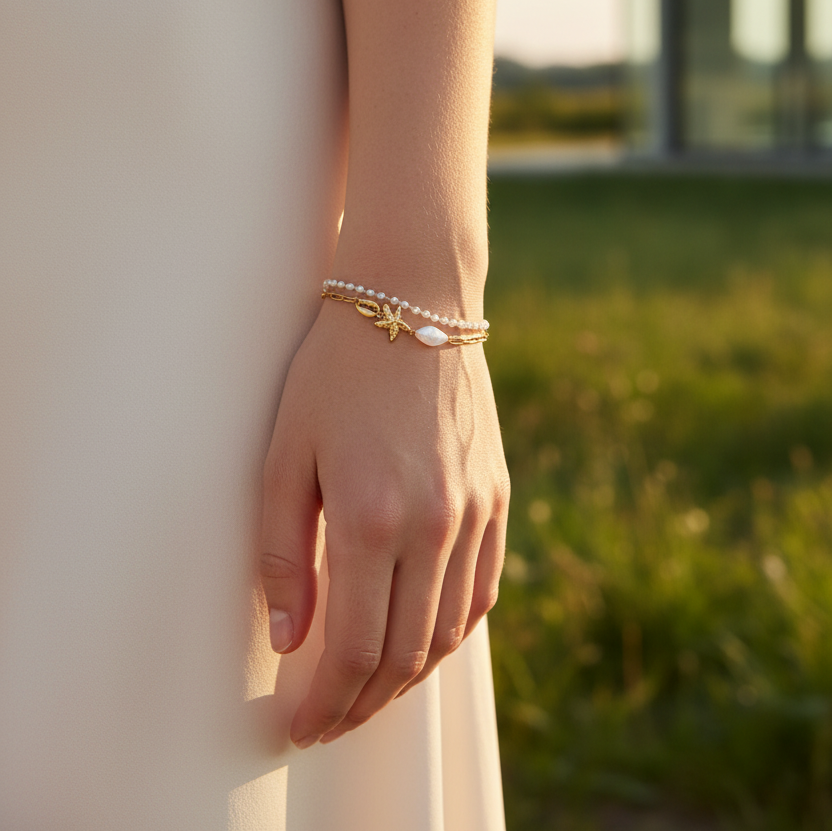 Outdoor luxury lifestyle shot