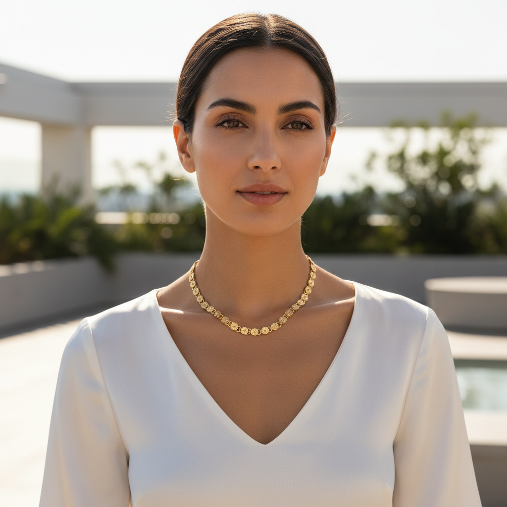 Outdoor luxury lifestyle shot