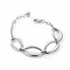Oval Chain Bracelet Silver