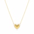Product shot - Gold heart necklace