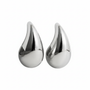 Silver Teardrop Earrings Product Shot