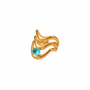 Wave Summer Ocean Blue Ring